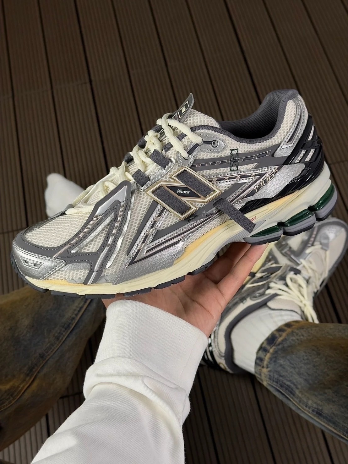 New Balance NB 1906 AD 灰银 復古經典 男女同款