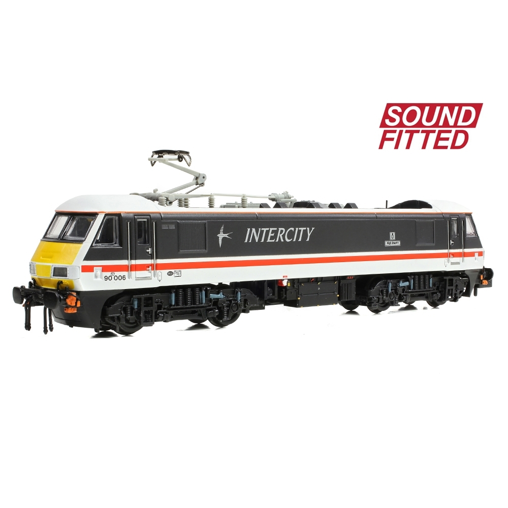 Graham Farish 371-780ASF N Scale Class 90/0 90006 'High Sheriff' BR InterCity (Swallow)