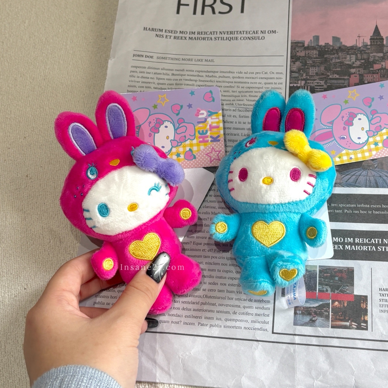 SANRIO HELLO KITTY 三麗鷗  凱蒂貓 變裝系列 吊飾 日本代購 共六款