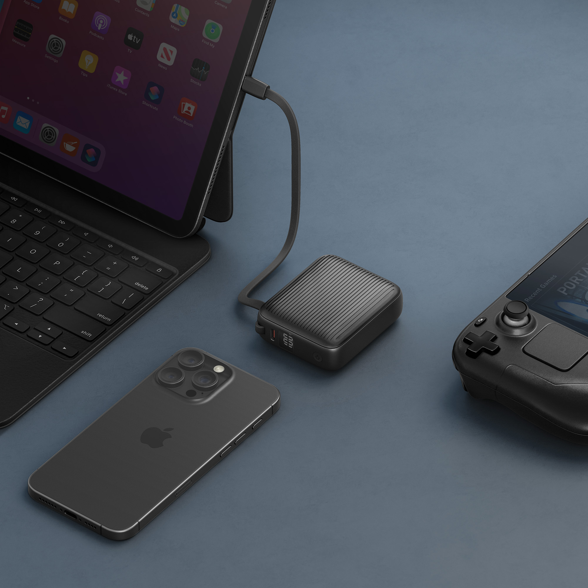 ENERGEA Integra Mini 35 2-in-1 PD35W 10000mAh  內建 USB-C 快速充電線行動電源