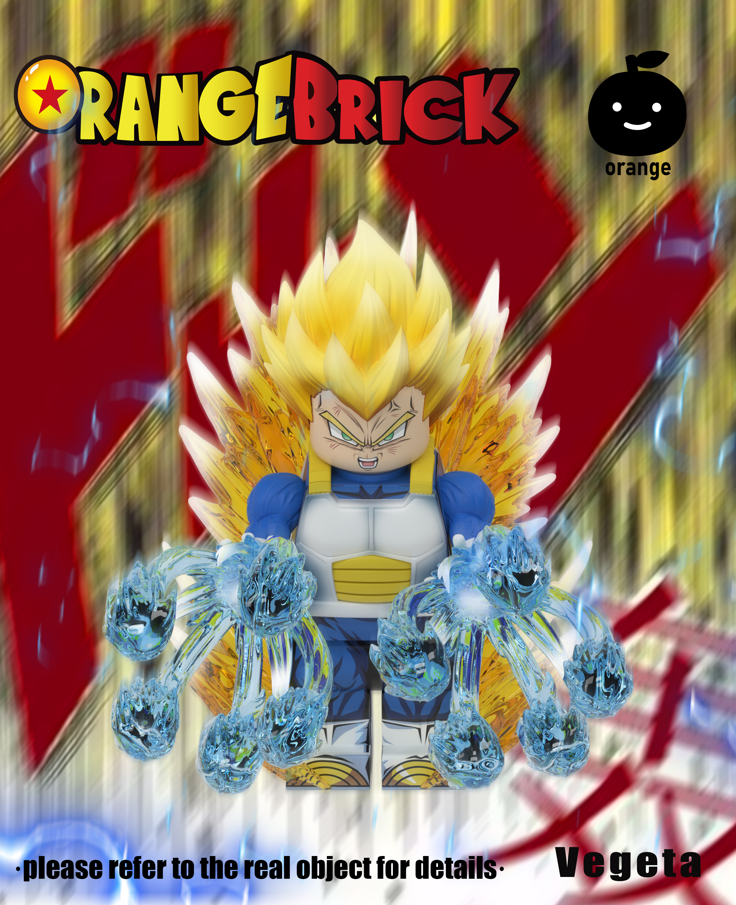 [Orange][In Stock] DRAGON BALL - Vegeta [UVprinted]