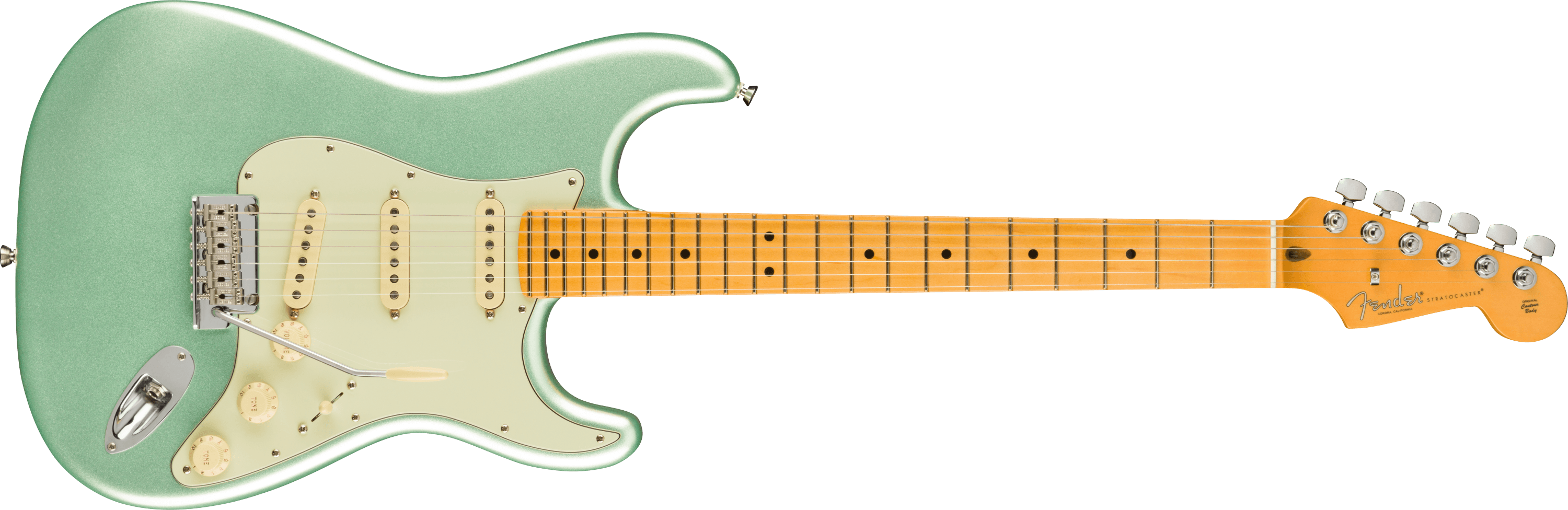 Fender American Professional II Stratocaster Maple Mystic Surf Green 衝浪綠 美廠