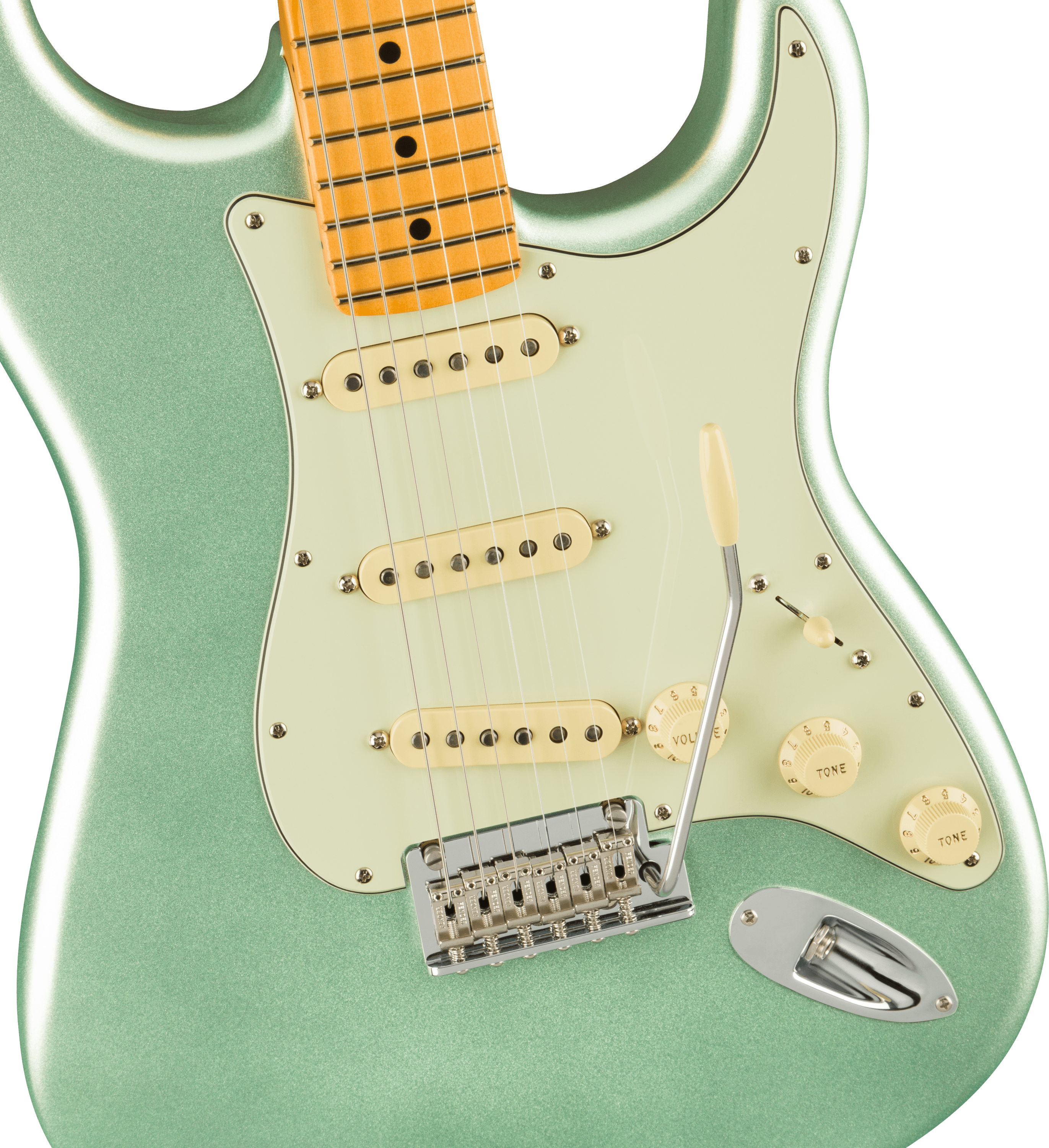 Fender American Professional II Stratocaster Maple Mystic Surf Green 衝浪綠 美廠