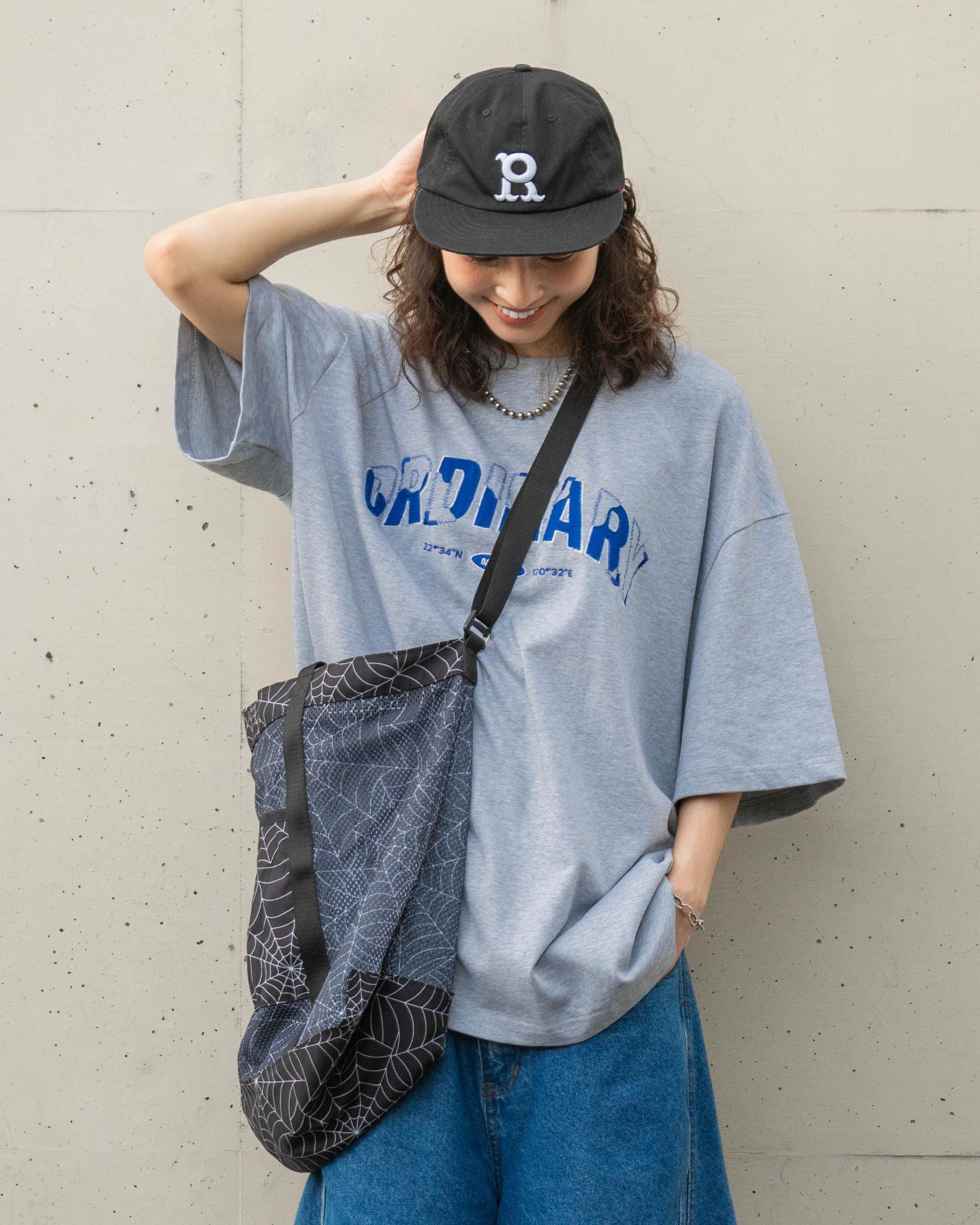 Ordinary 破壞貼布拱形短Tee