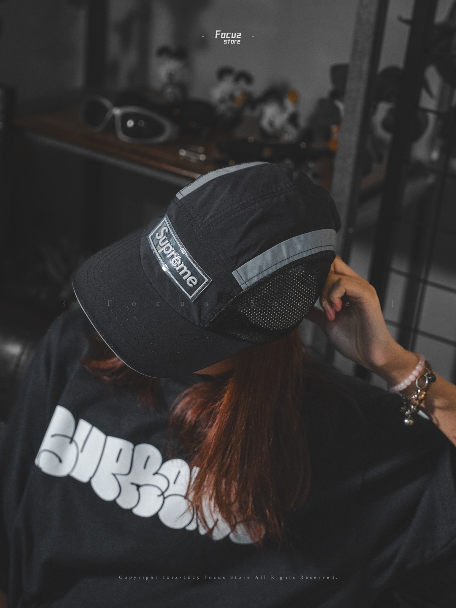 【Focus Store】預購 Supreme SS25 Week14 Side Mesh Camp Cap 拼接五分割帽 四色