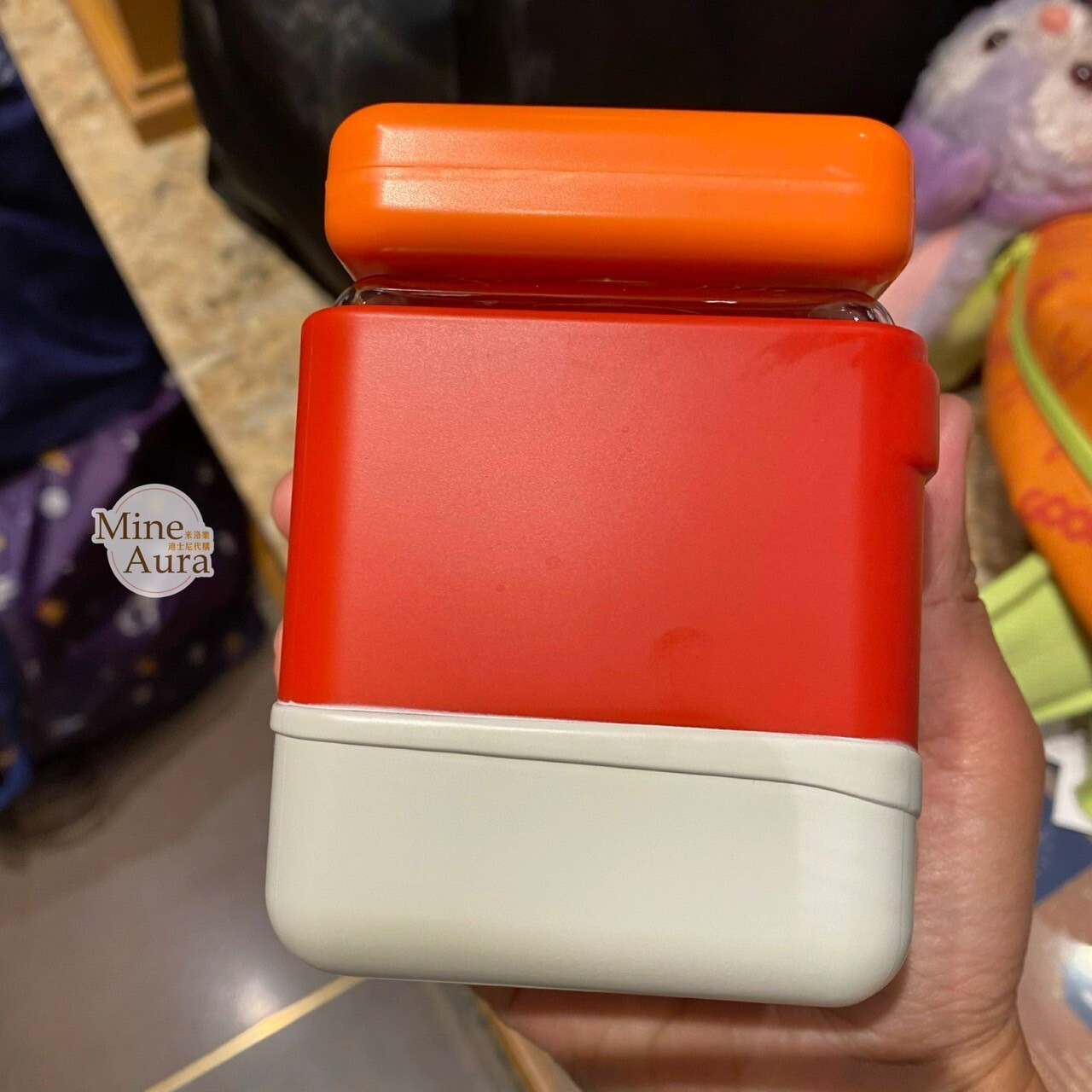 怒怒 Anger 方塊 造型 飲料杯 水杯 腦筋急轉彎 Inside Out -上海迪士尼樂園