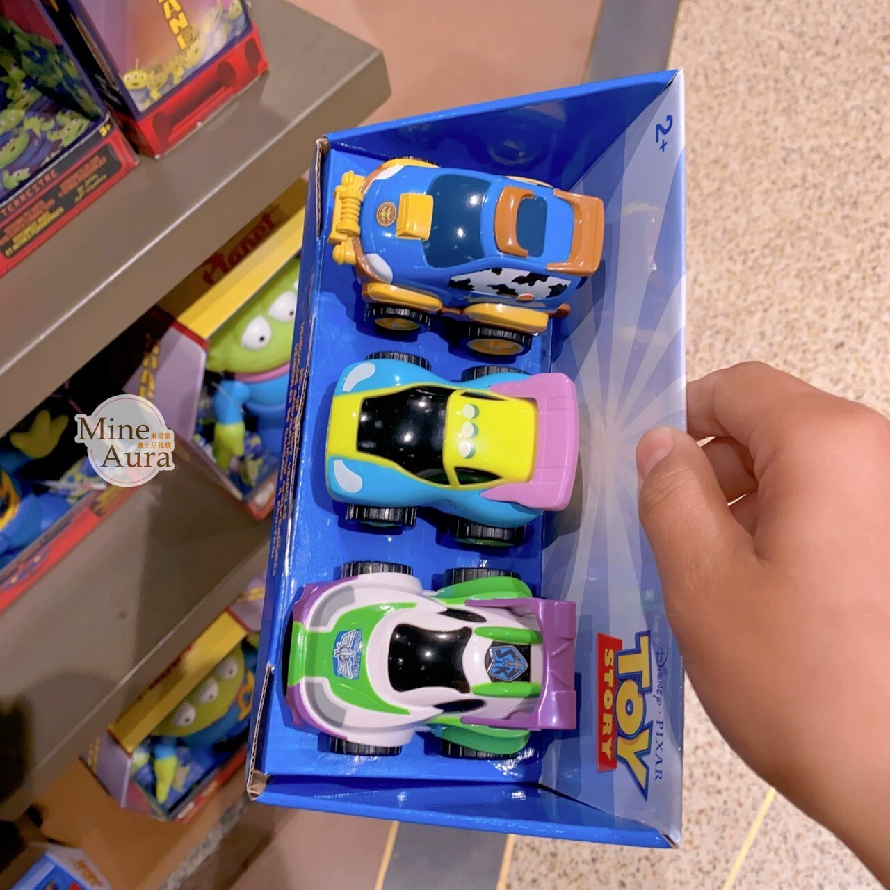 玩具總動員 Toy Story 造型 玩具車 3入組 -上海迪士尼樂園