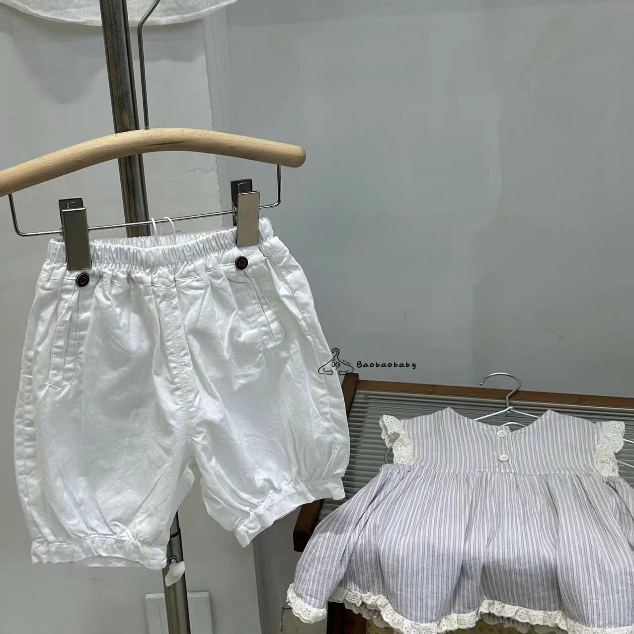 口袋小設計燈籠褲