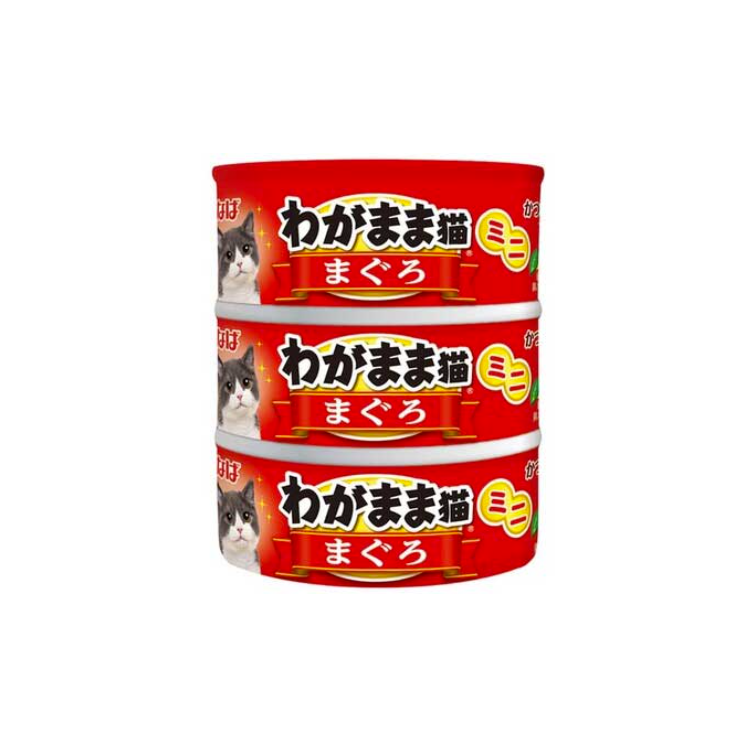 INABA Selfish Cat Tuna．60gx3cans #IM-291