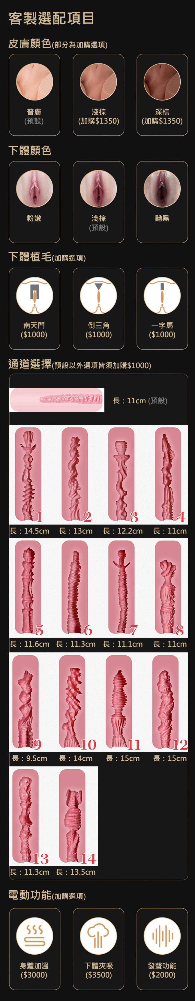 NOT YE 奈也娃娃 S46 擬真矽膠半身娃娃 客製選項 silicon sex doll customize option