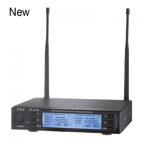 TR-8100TD 數位UHF真分集接收100頻道無線麥克風系統