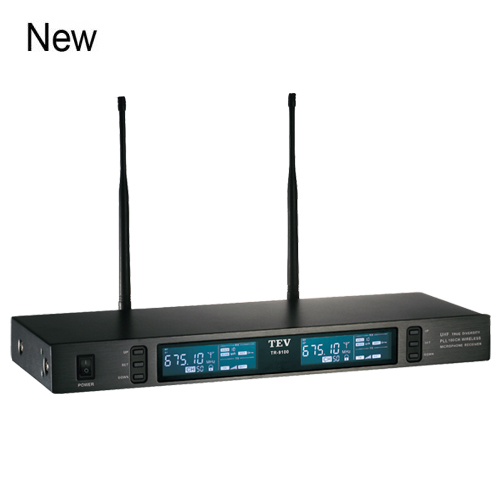 TR-9100 數位UHF真分集接收100頻道無線麥克風系統