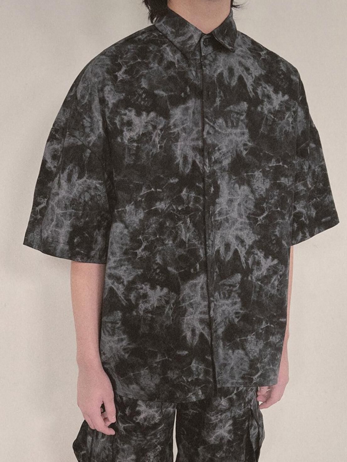 仿紮染短袖恤衫 TAC-0238S