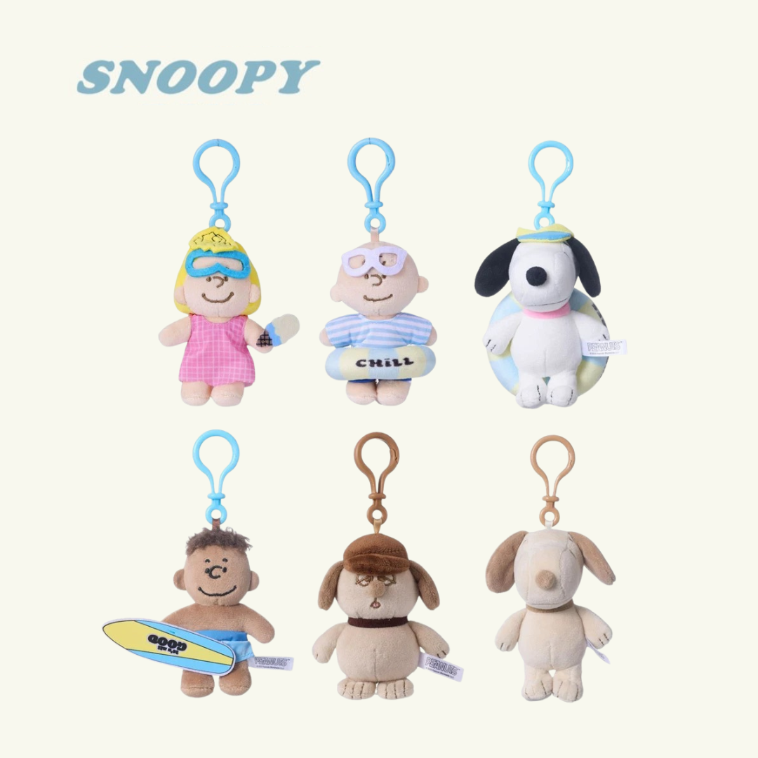 PEANUTS 史努比 環海日記系列 吊飾