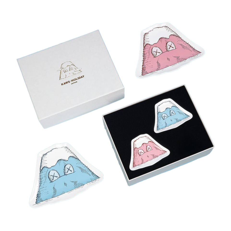 KAWS Holiday Mount Fuji Ceramic Plate