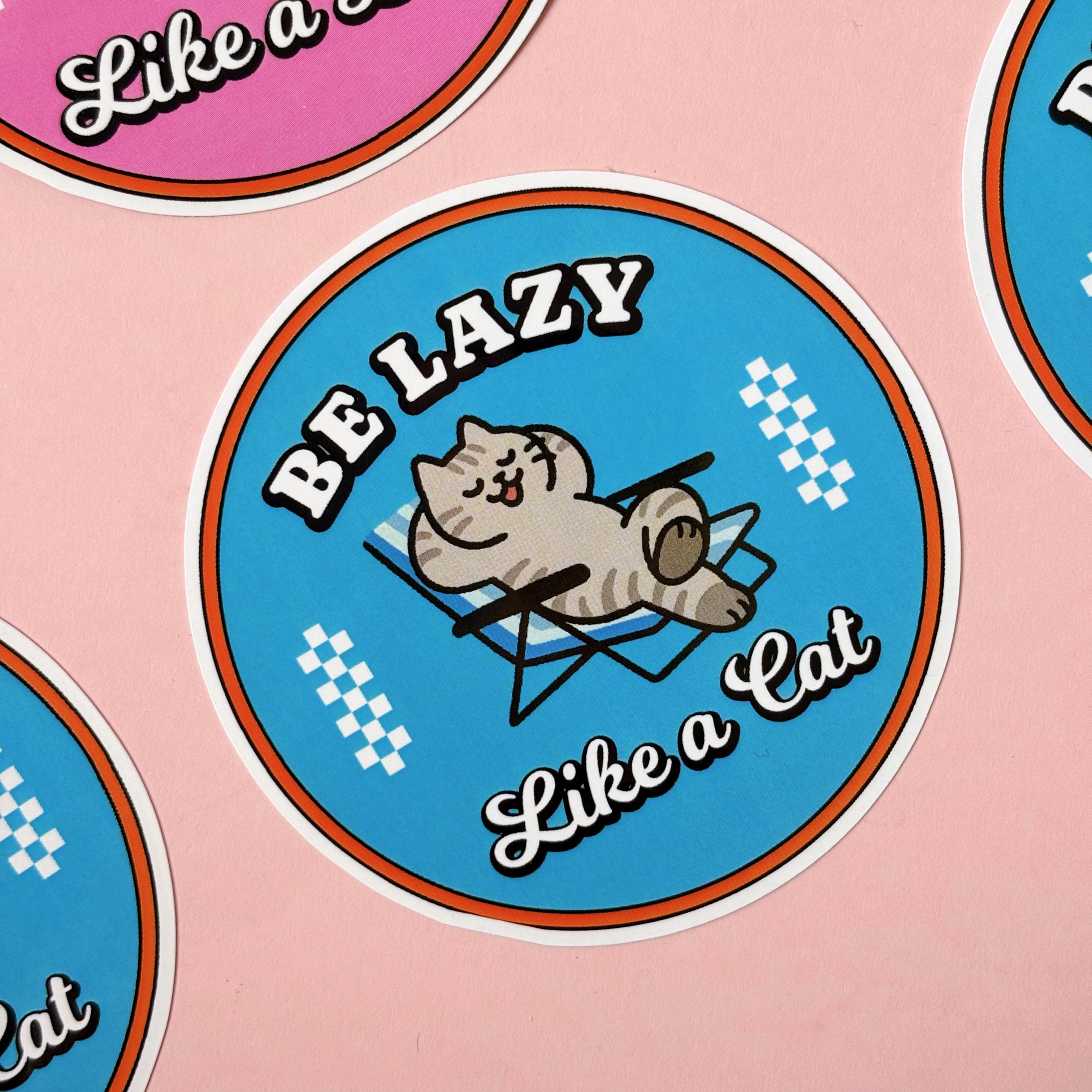 汪喵香港遊系列 | BE YOURSELF款 PVC貼紙