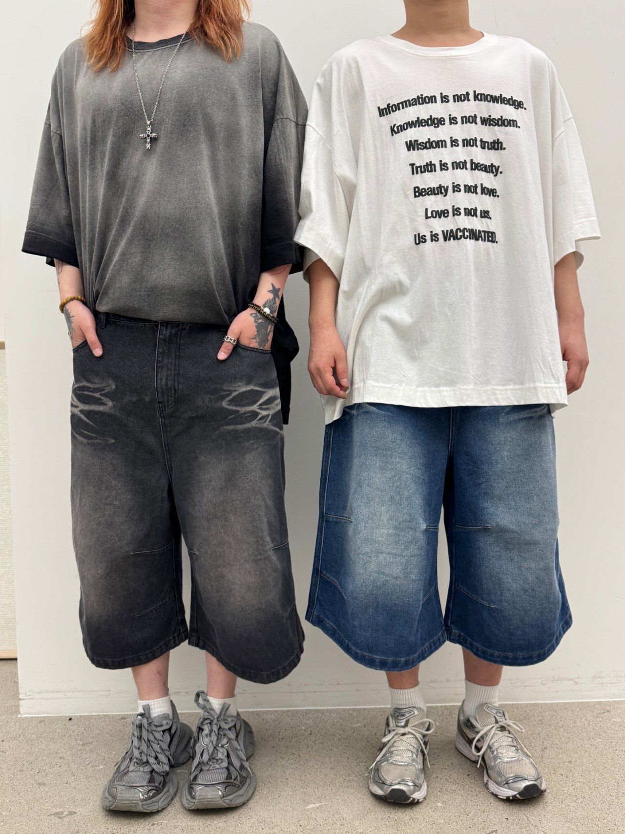 洗水牛仔短褲 GLAMOUR-086P