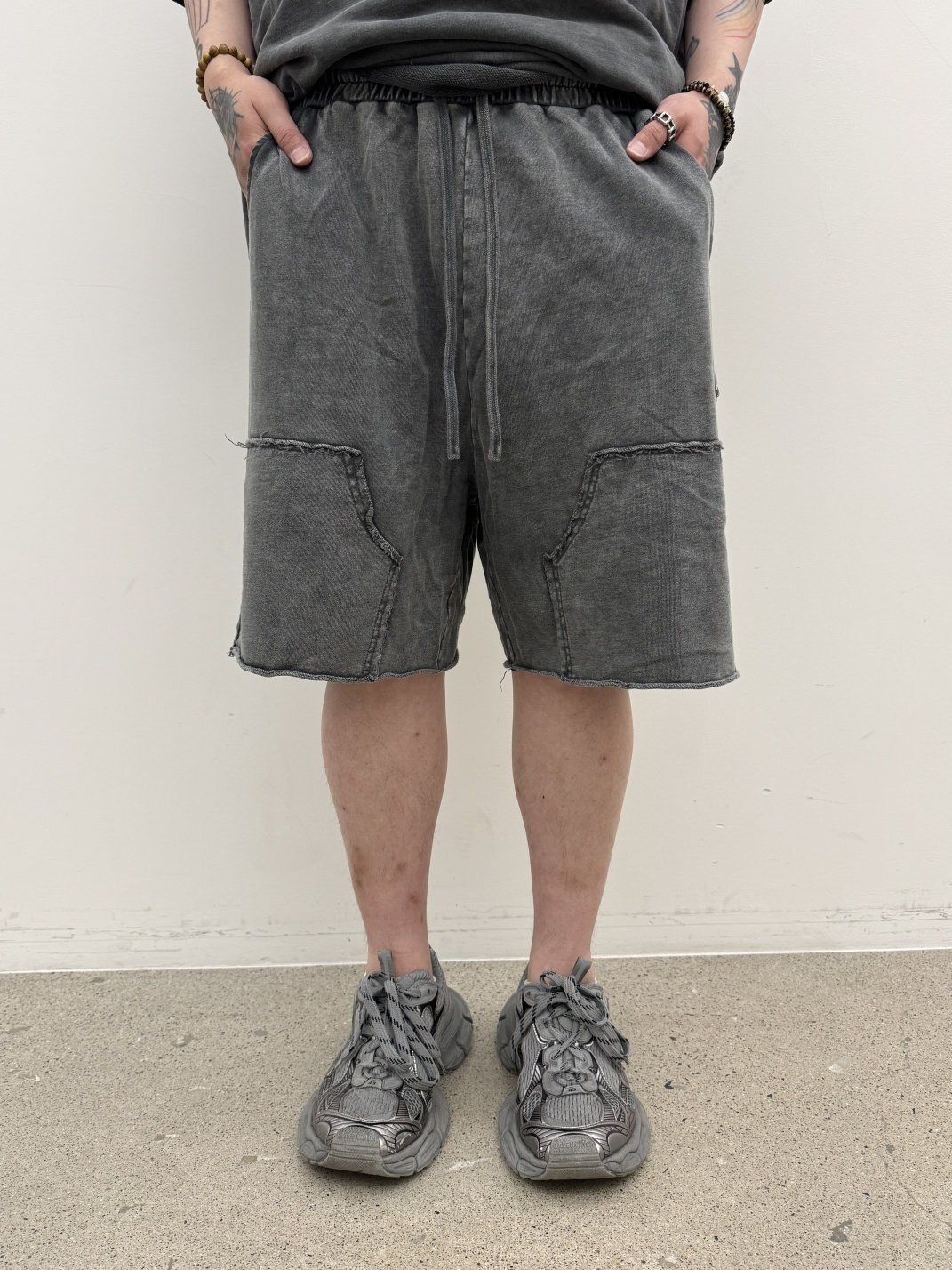 洗水淨色短褲 GLAMOUR-088P