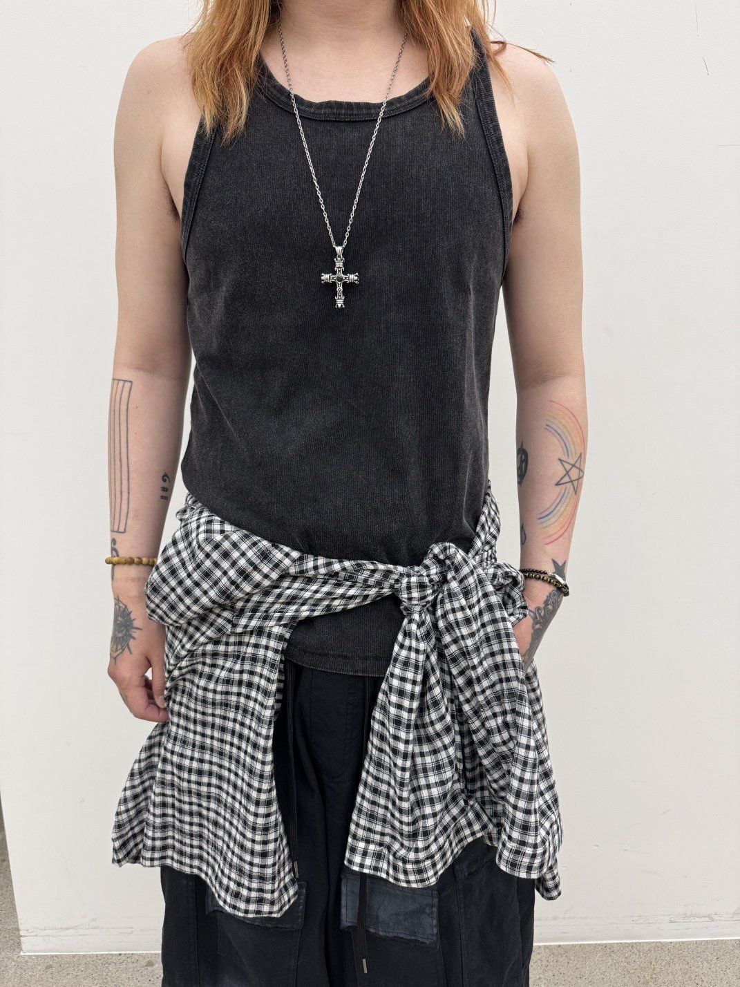 洗水淨色背心 GLAMOUR-090V