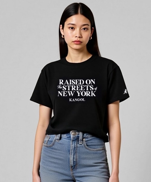 KANGOL / cropped T-shirt