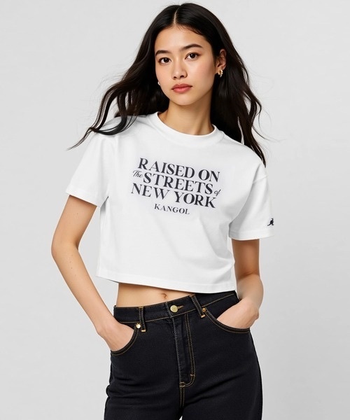 KANGOL / cropped T-shirt