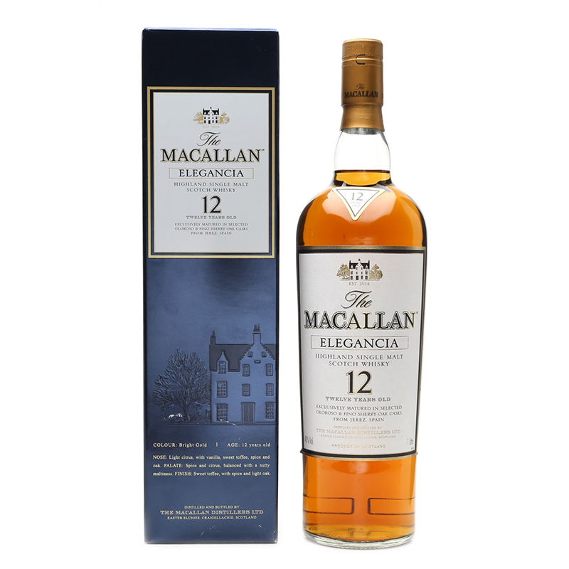 麥卡倫12年 Elegancia 1000ml
