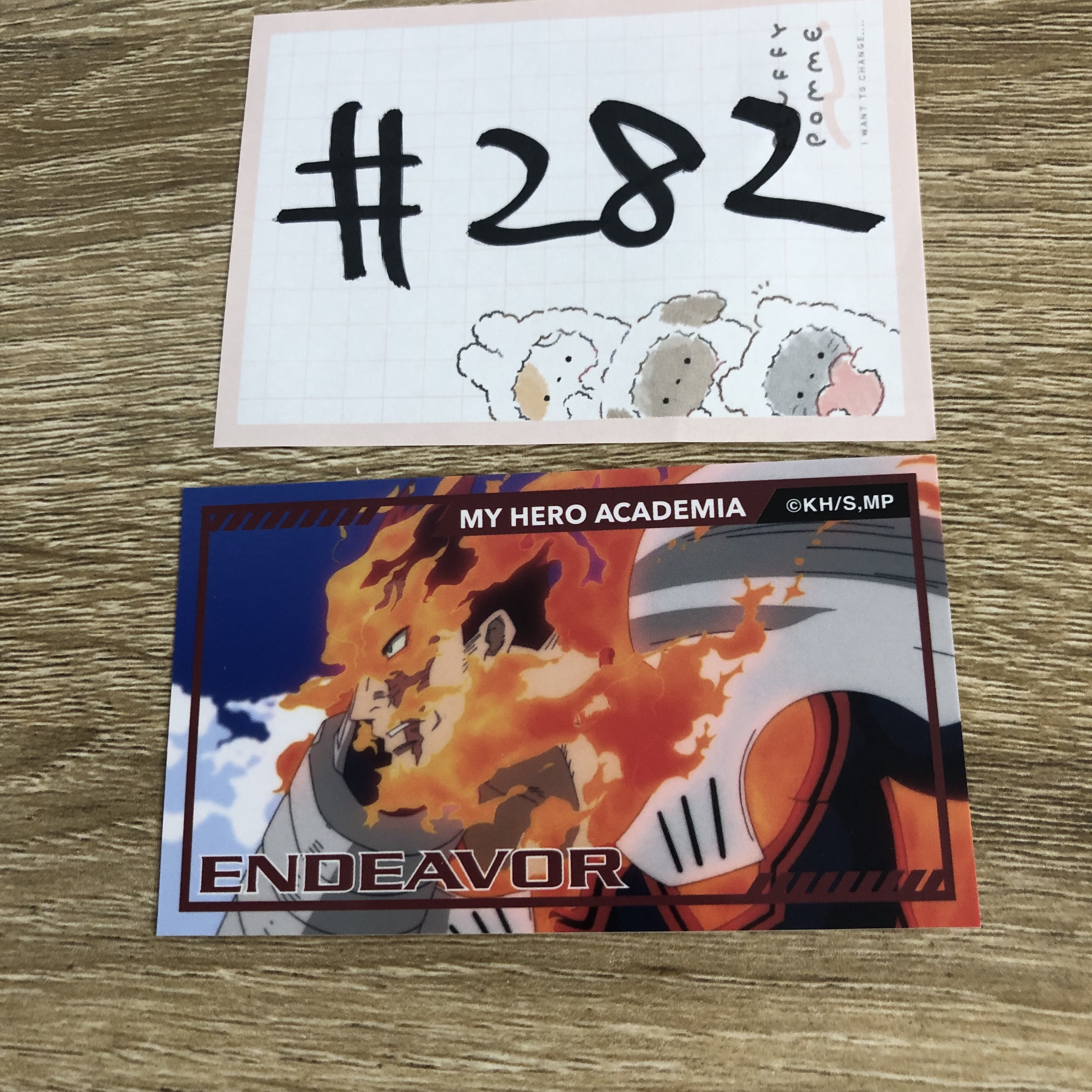 我的英雄學院 炎司 貼紙# 282