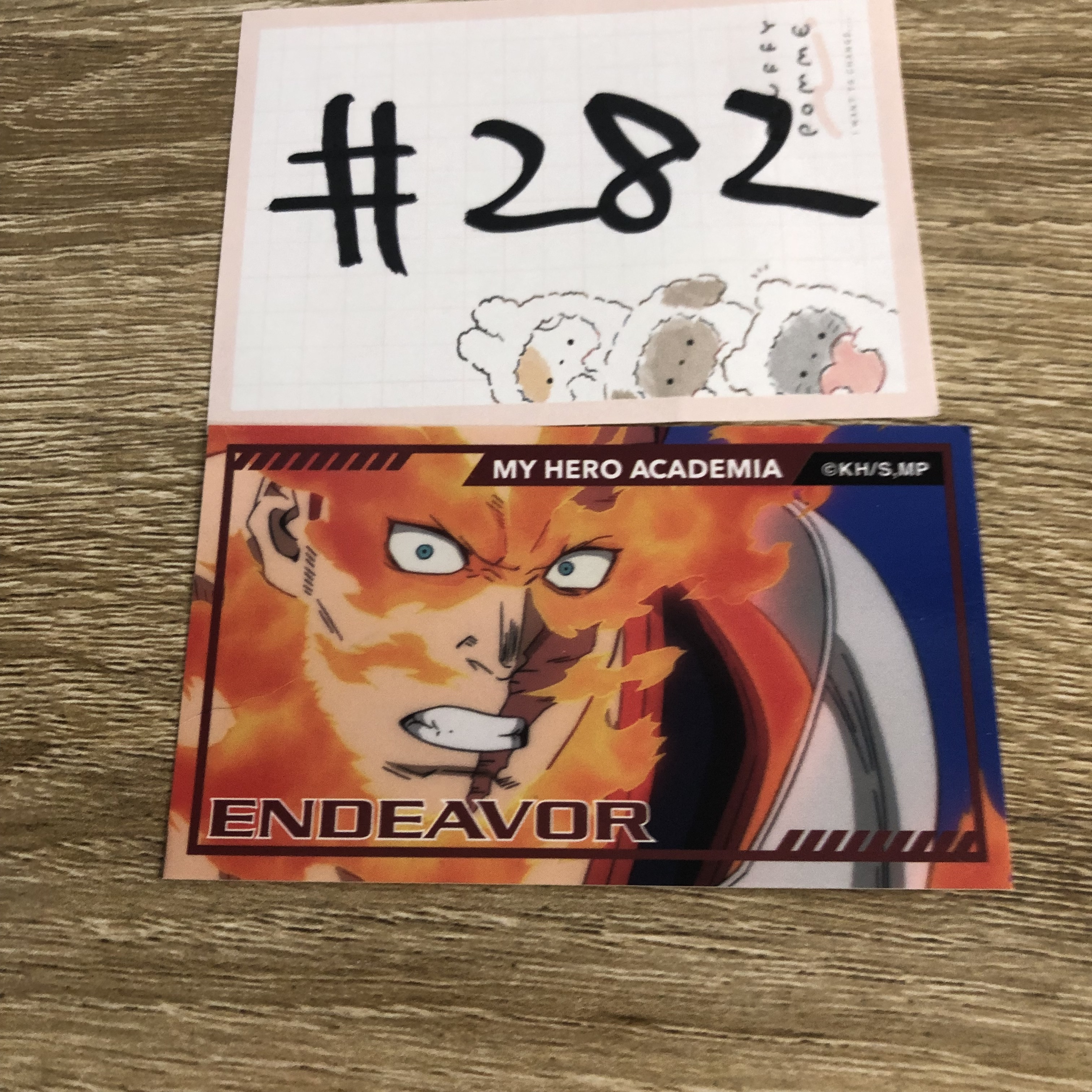 我的英雄學院 炎司 貼紙# 282