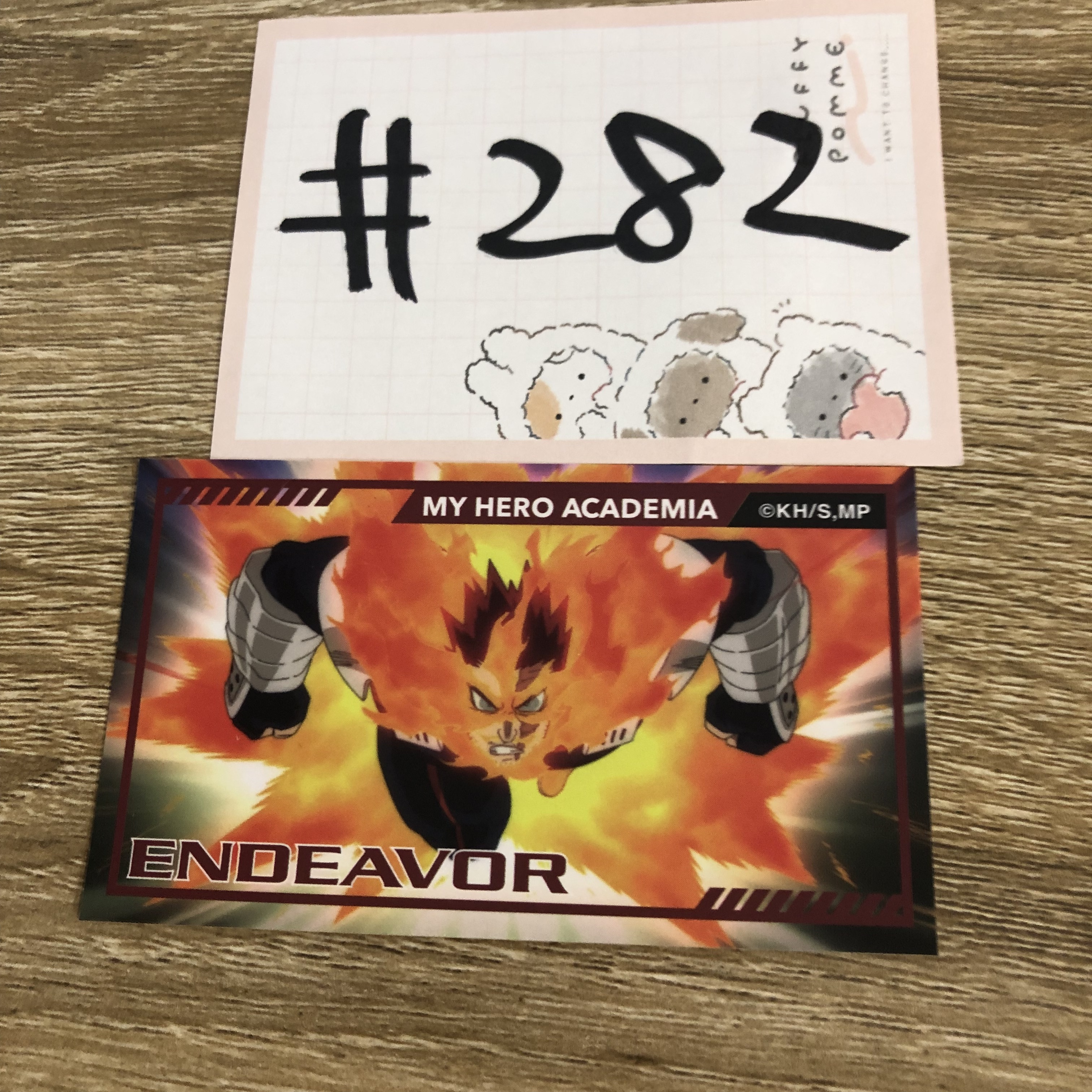 我的英雄學院 炎司 貼紙# 282