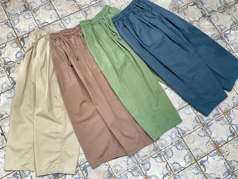 洗水淨色鬆身褲 HIGH FIVE-147P