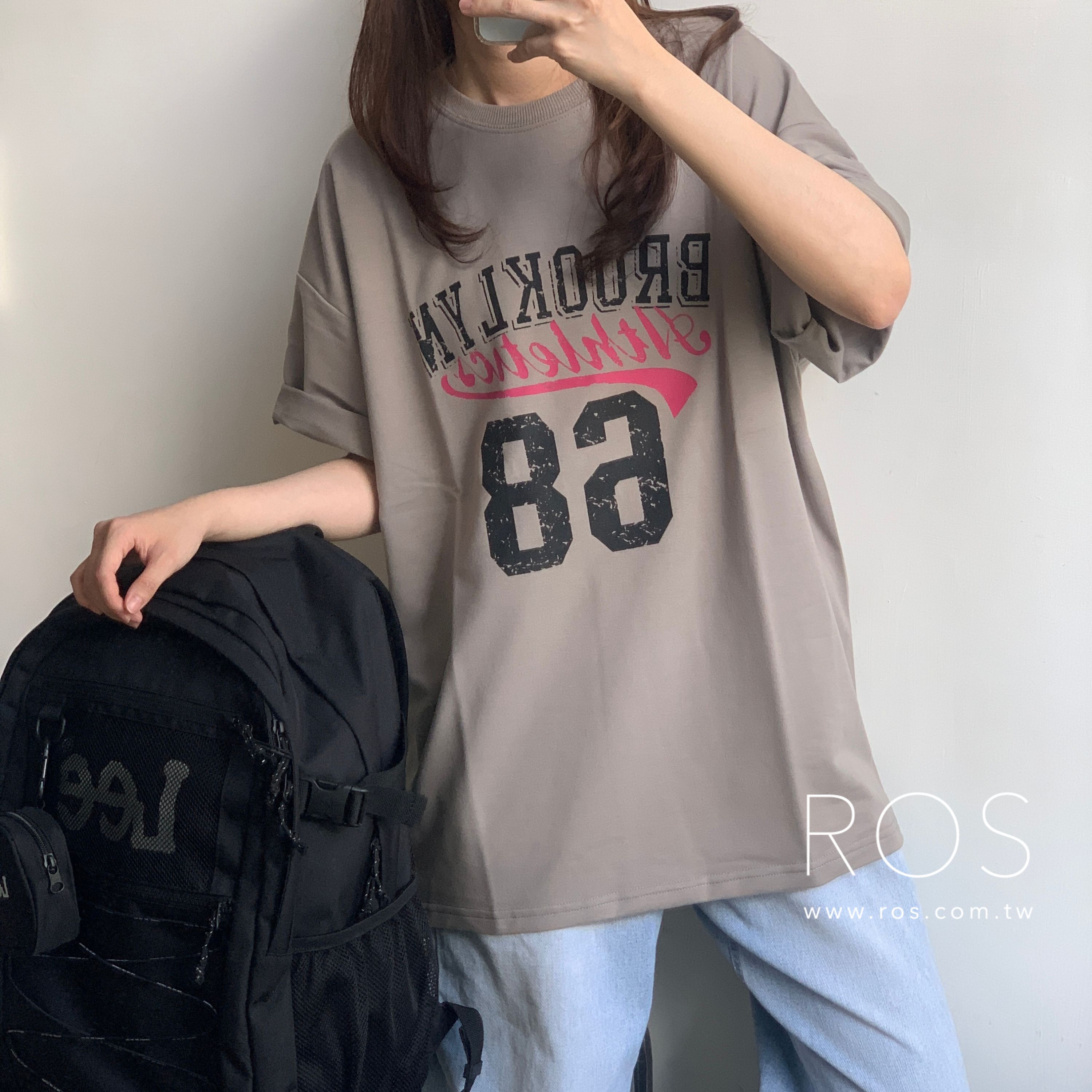 BROOKLYN 68數字短T