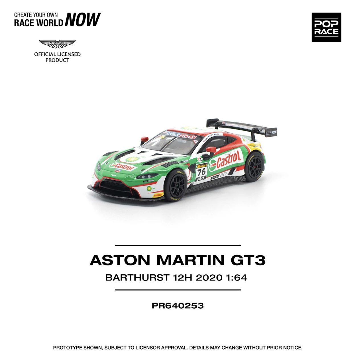【預訂】Pop Race Aston Martin Vantage GT3 Bathurst 12H 2020