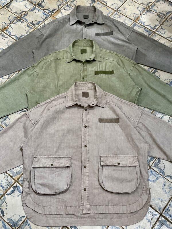 洗水淨色長袖恤衫 HIGH FIVE-149S