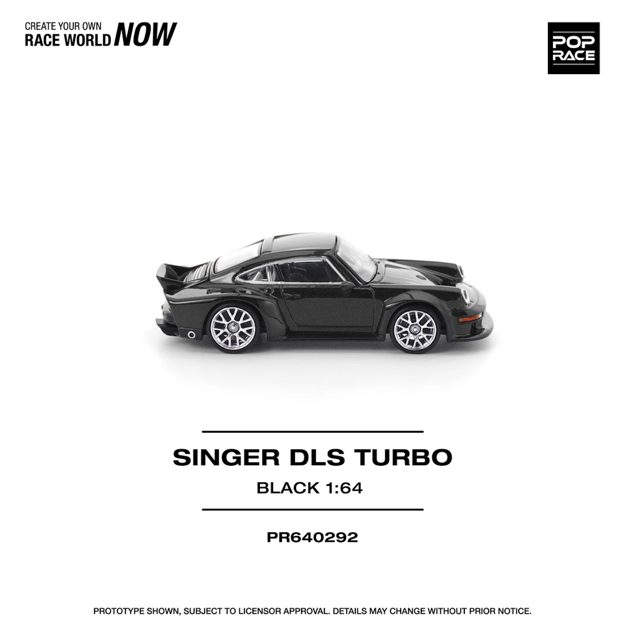【預訂】Pop Race Singer DLS Turbo (Road) Black