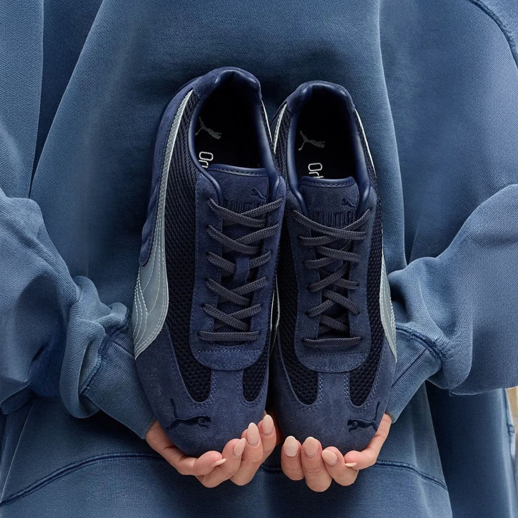 NICEDAY 代購 Puma SpeedCat 賽車鞋 海軍藍 藍黑 藍銀 深藍 網面 麂皮 男女鞋 403902-05