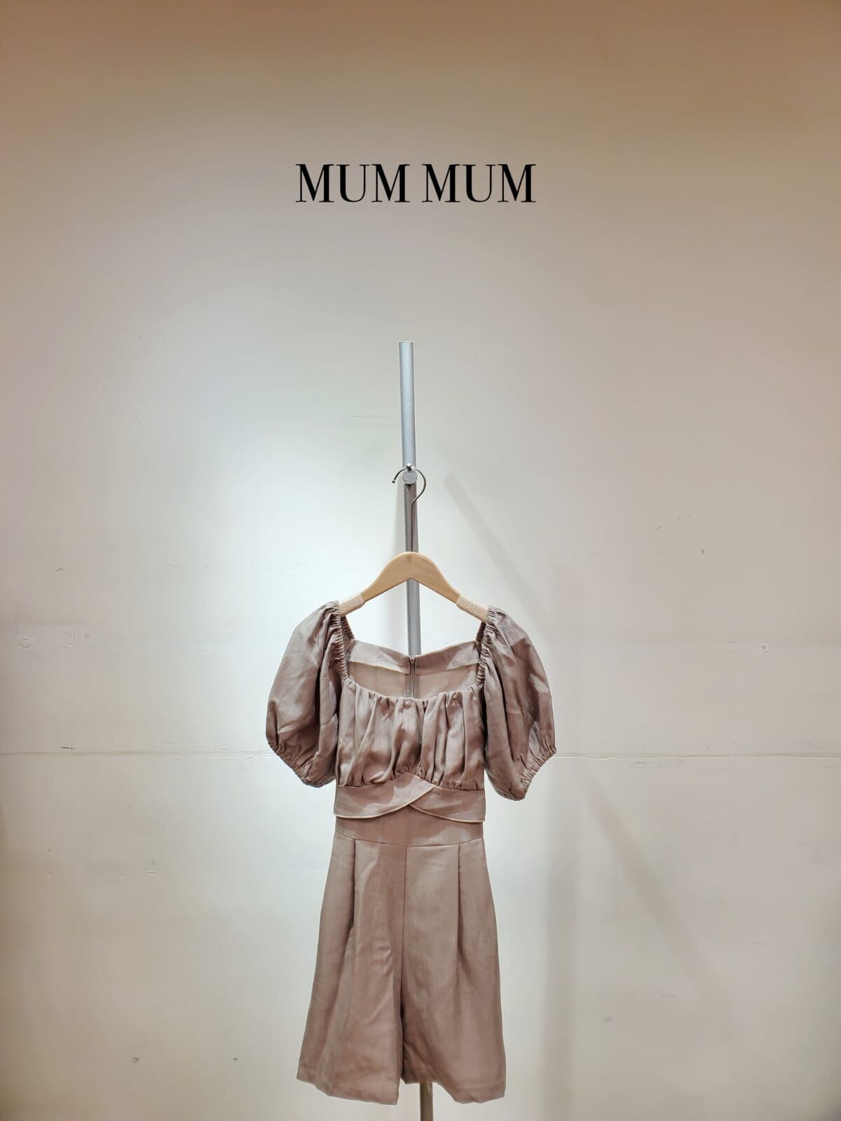 0212235a/公主袖連身裙褲 34/32/31