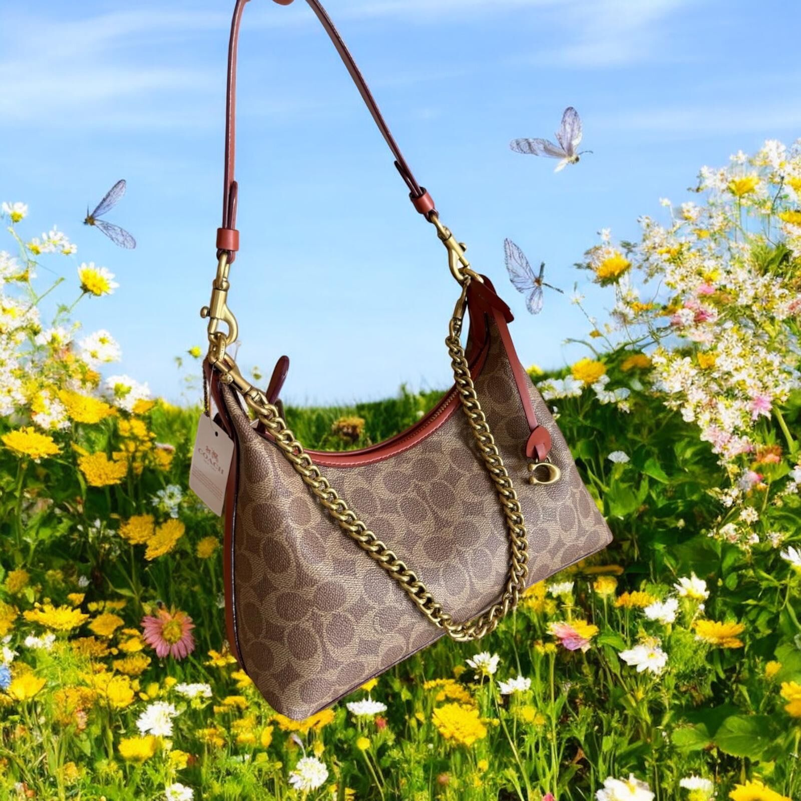 COACH Juliet 25 老花手袋