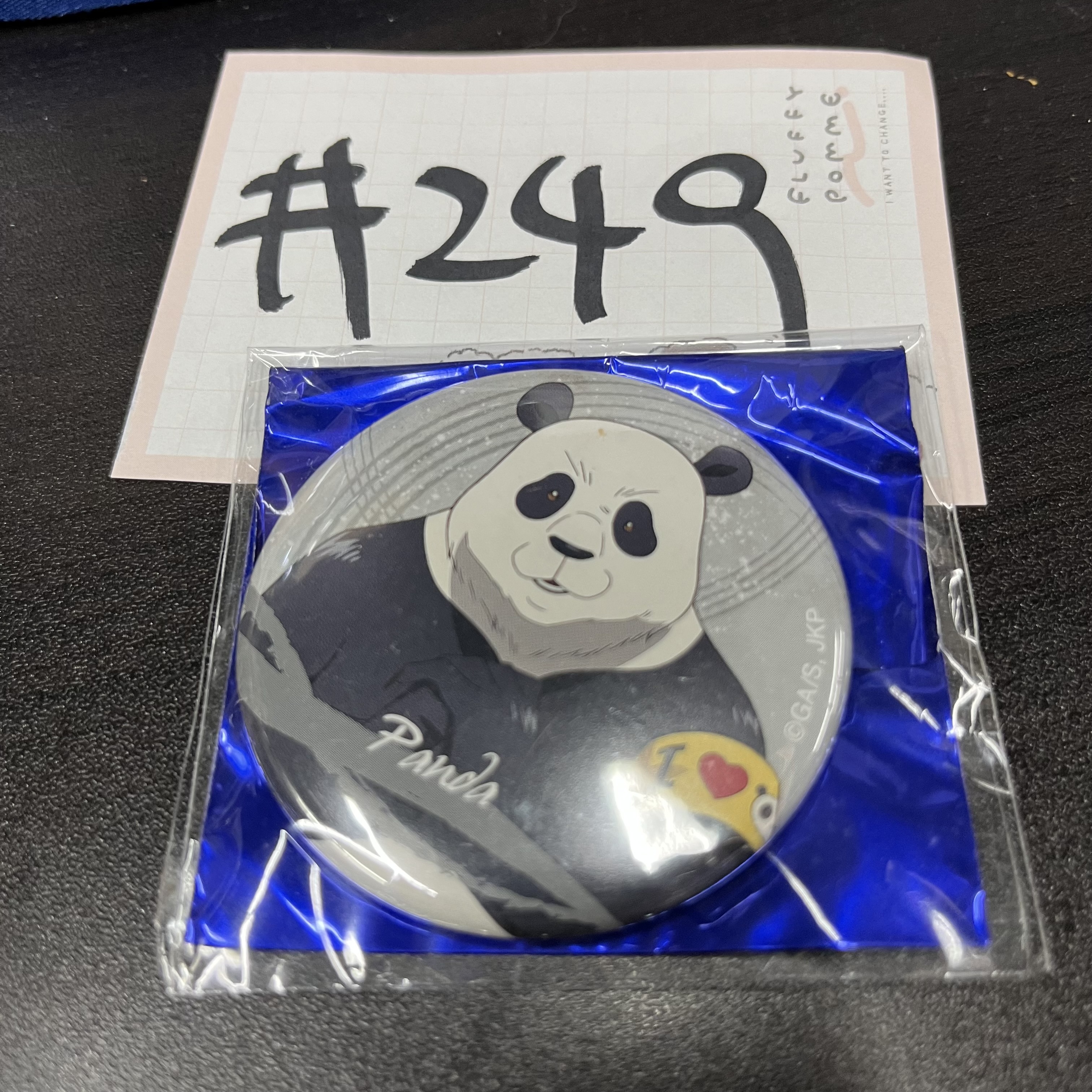 咒術迴戰 panda    襟章#249