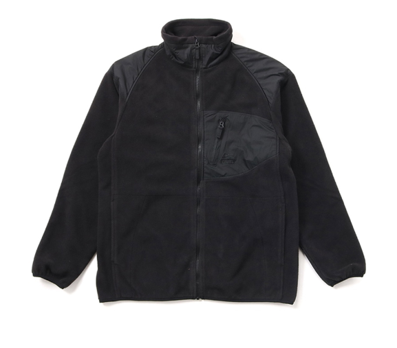 CHUMS Men's Recycle Chumley Fleece Jacket Black JUN25