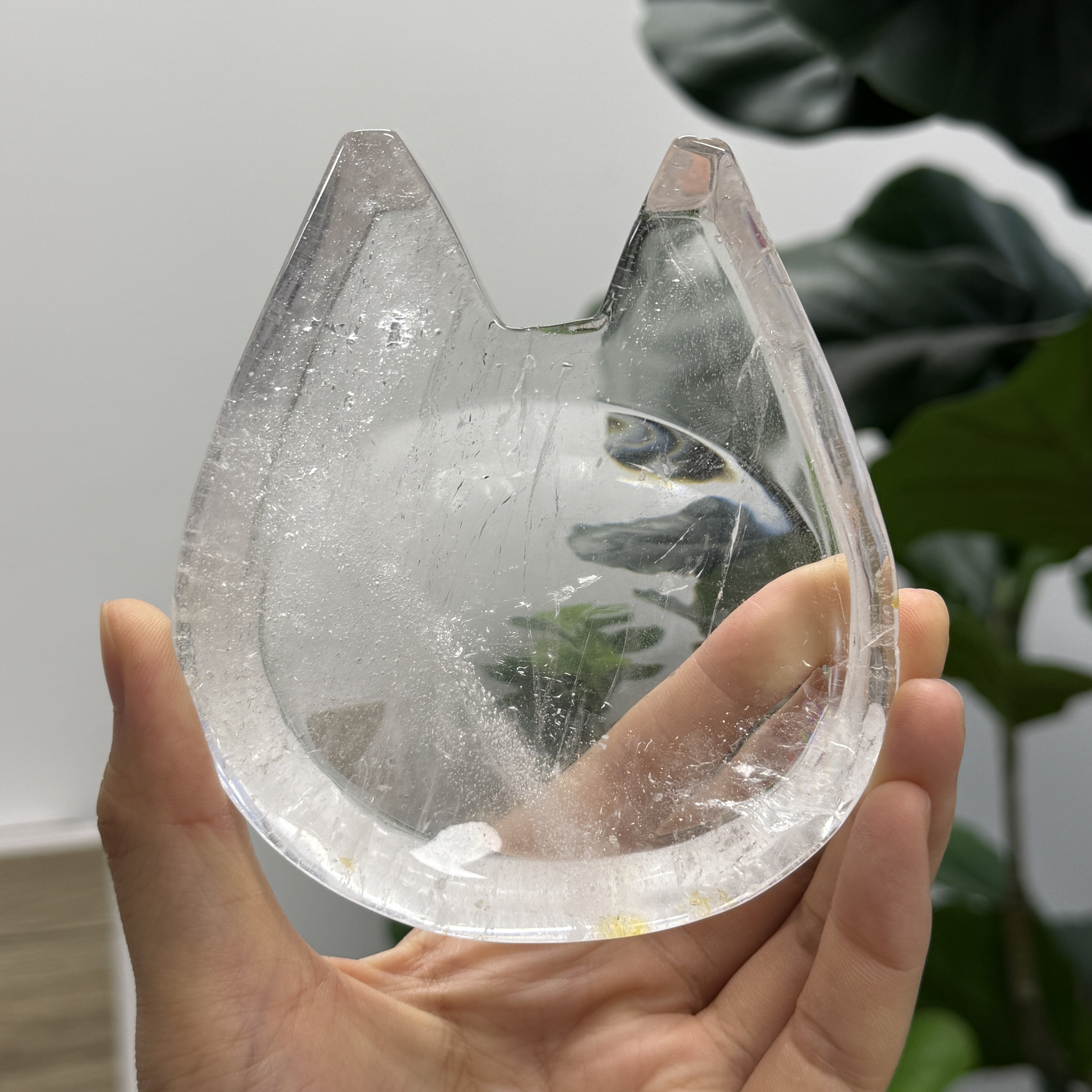 高品質白水晶碟  WD2078