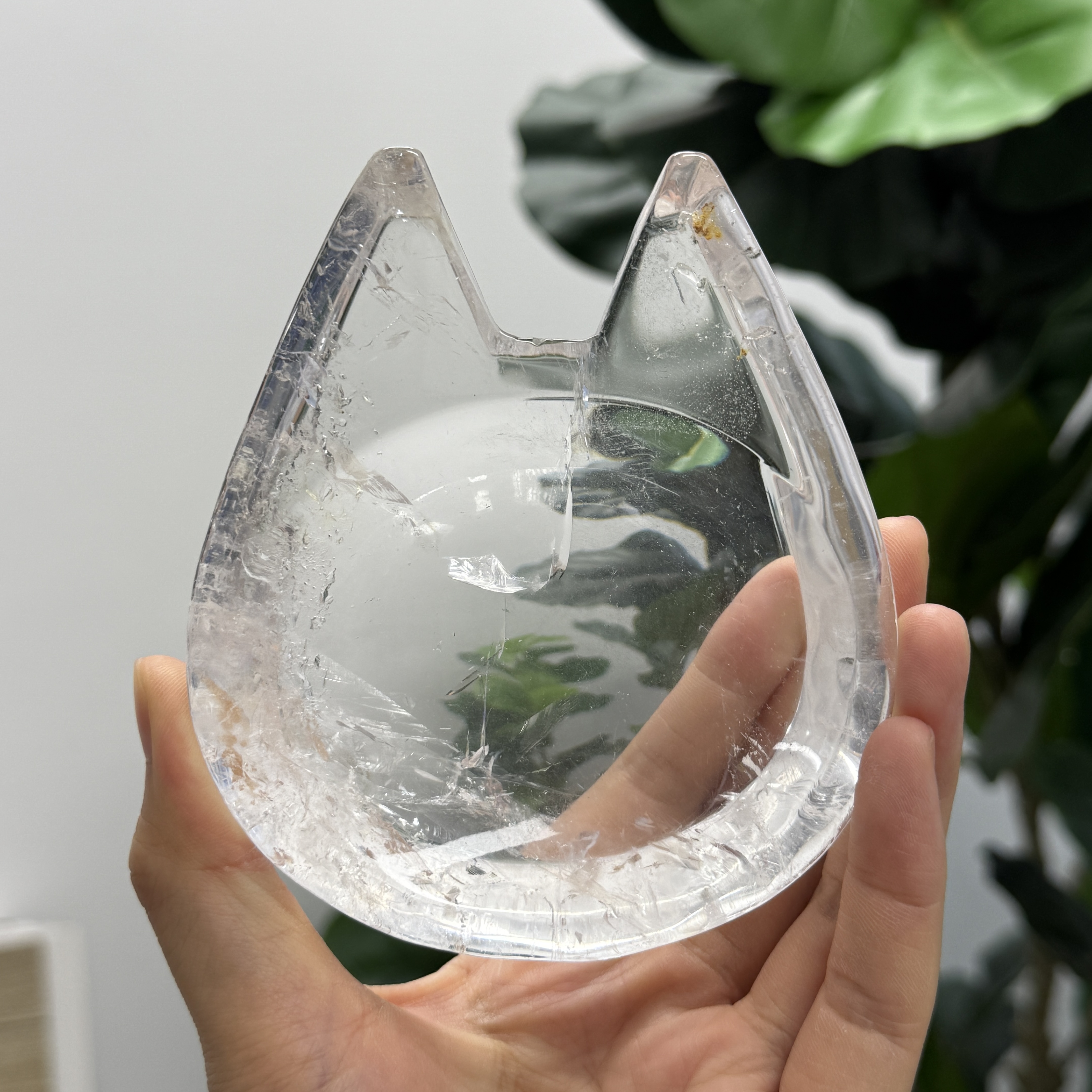 高品質白水晶碟  WD2076