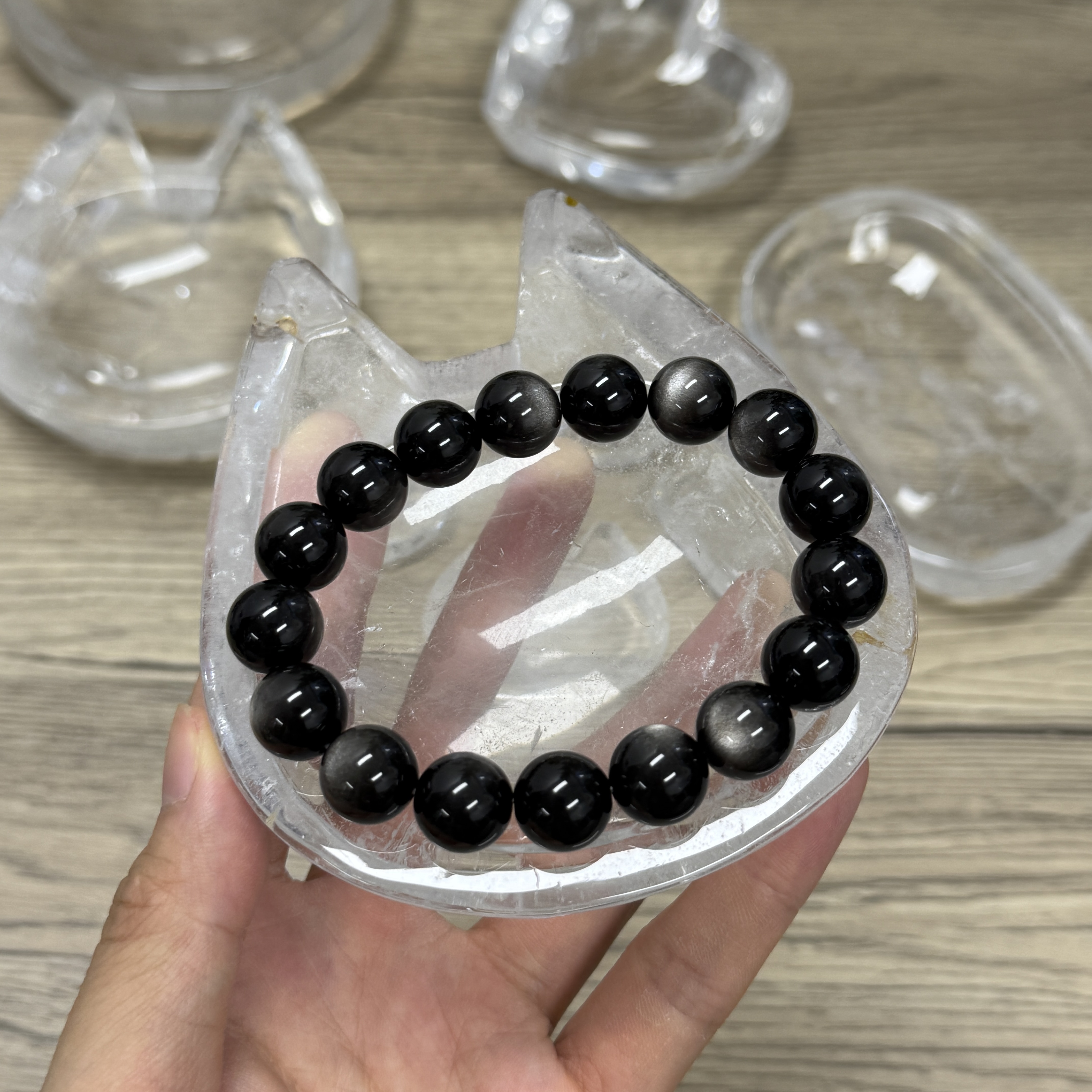 高品質白水晶碟  WD2074