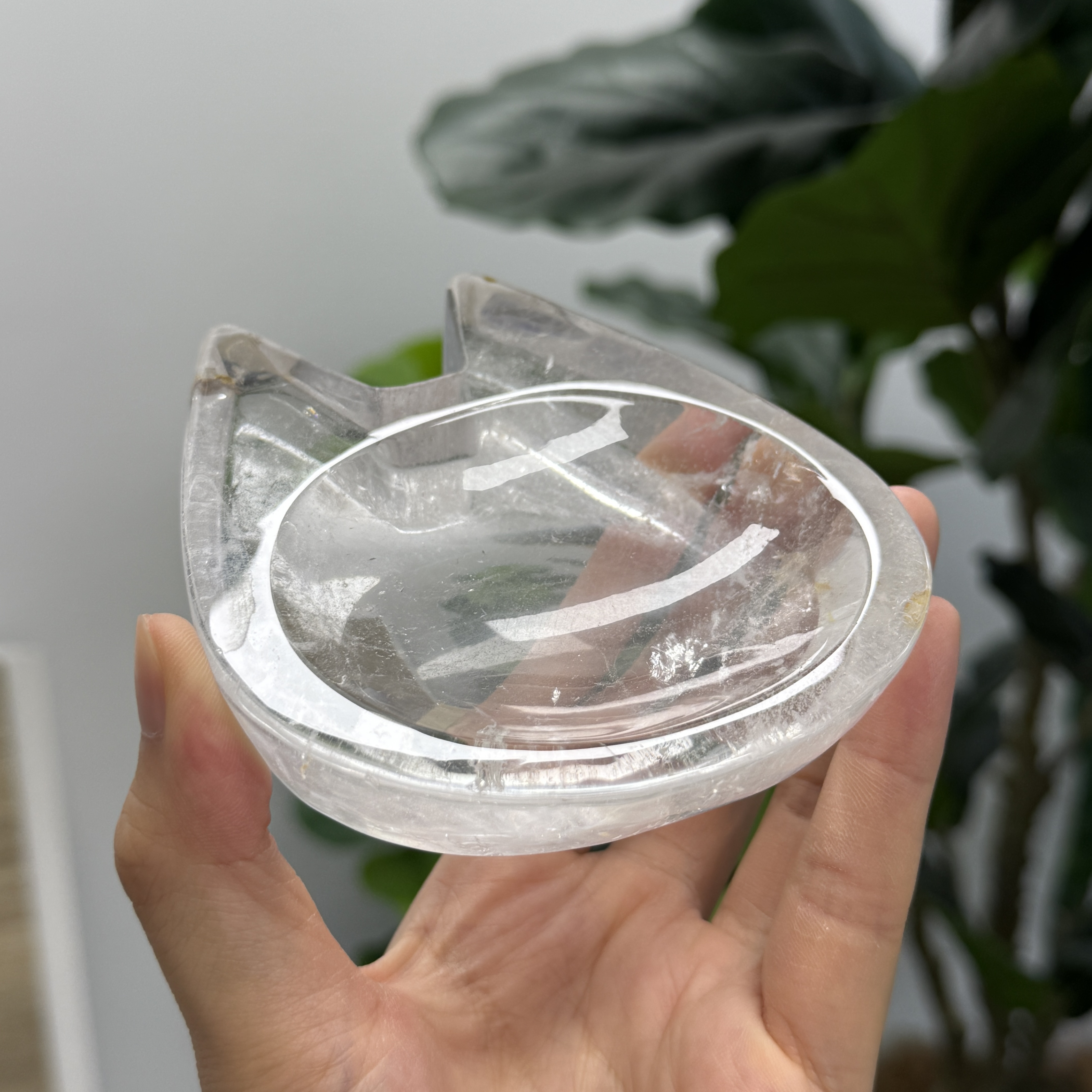 高品質白水晶碟  WD2074