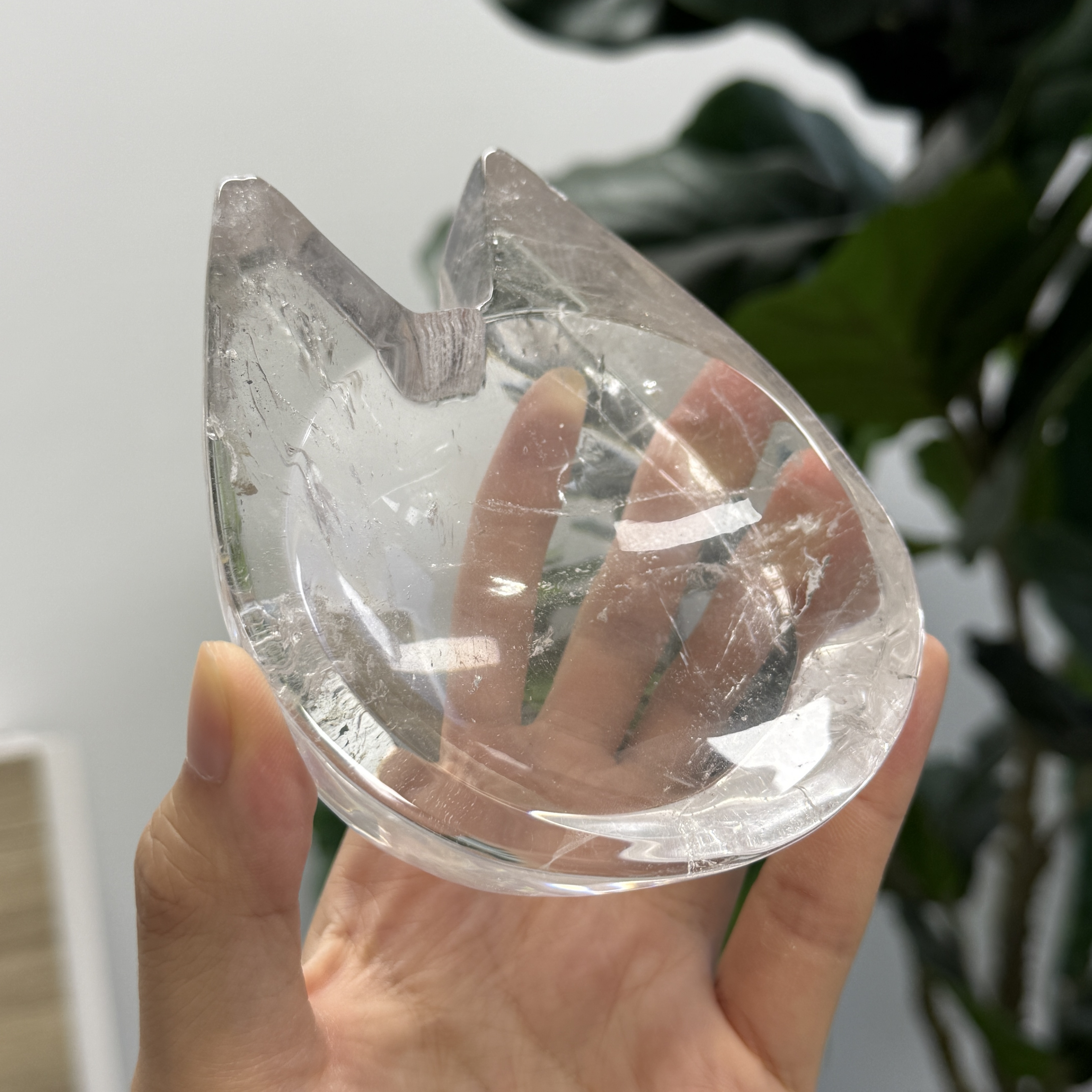 高品質白水晶碟  WD2072