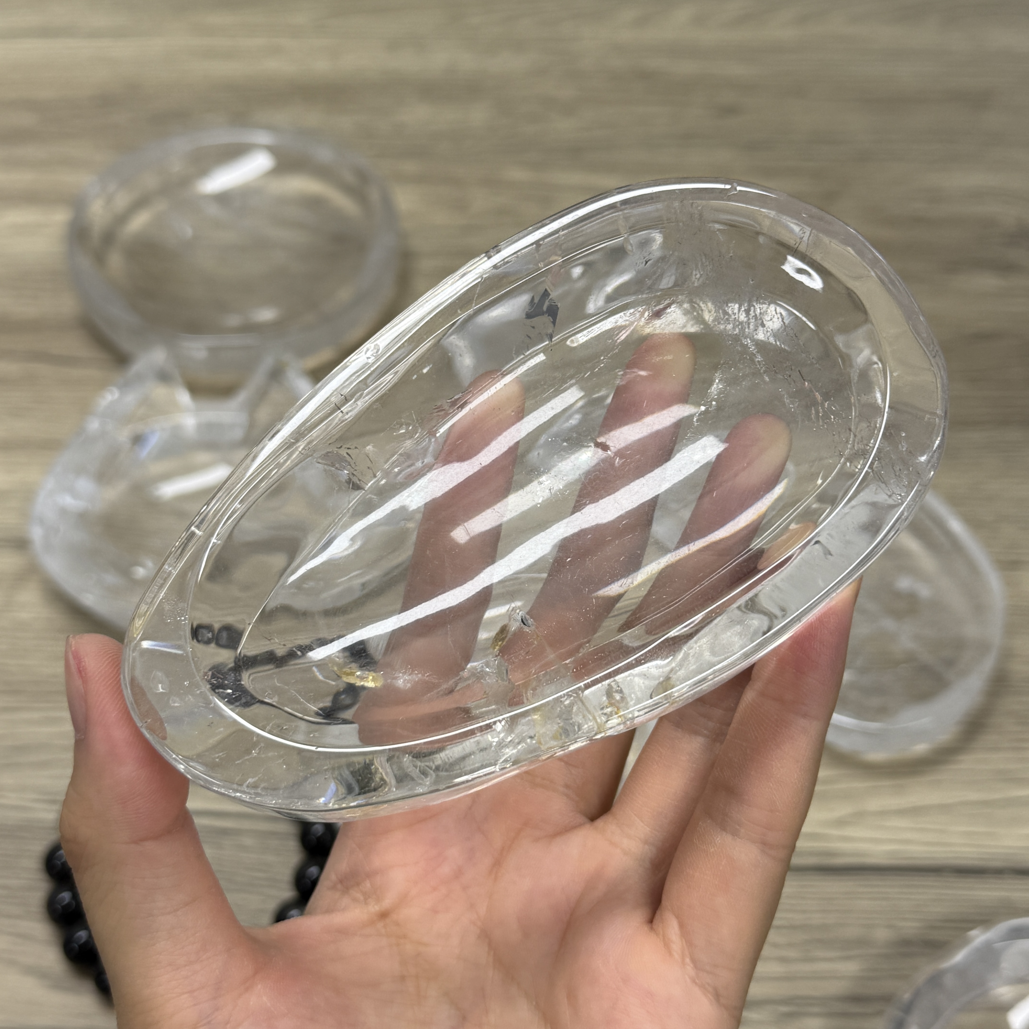 高品質白水晶碟  WD2071