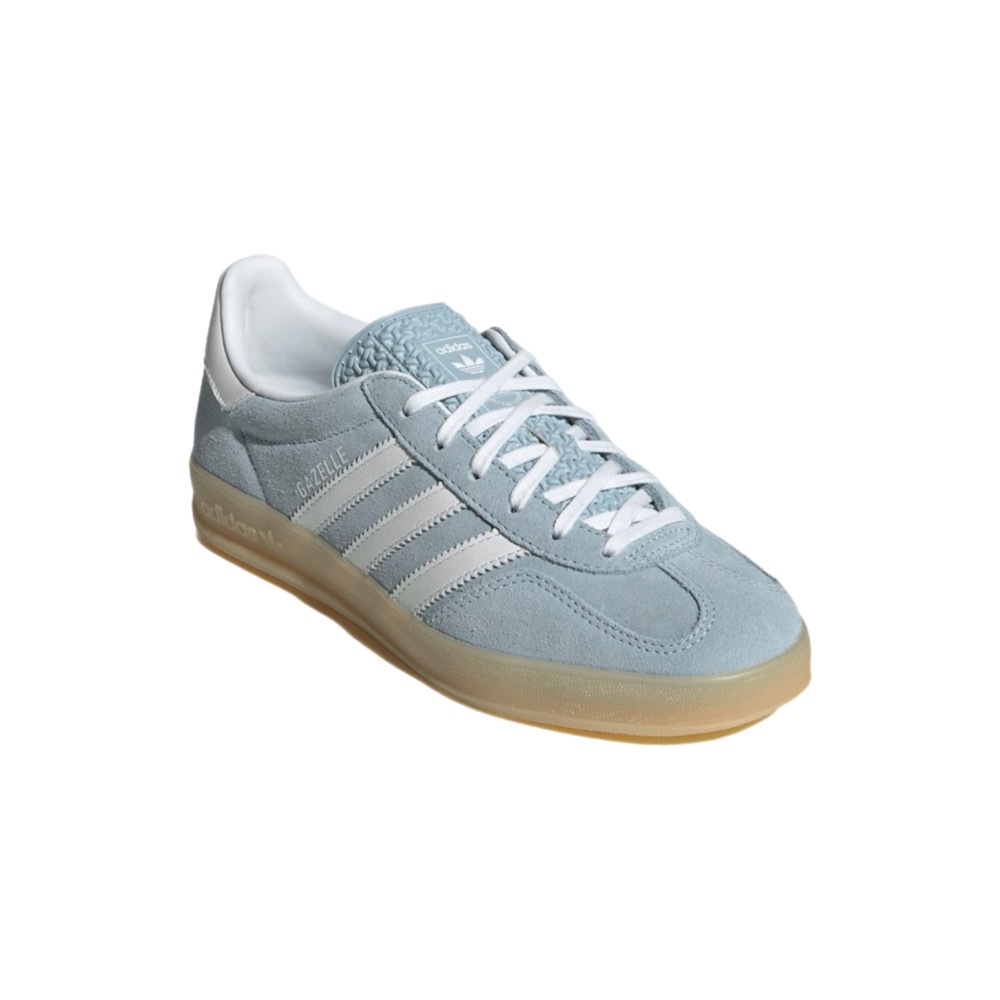 ADIDAS GAZELLE INDOOR 寶寶藍 麂皮 焦糖底 女鞋 JQ7009