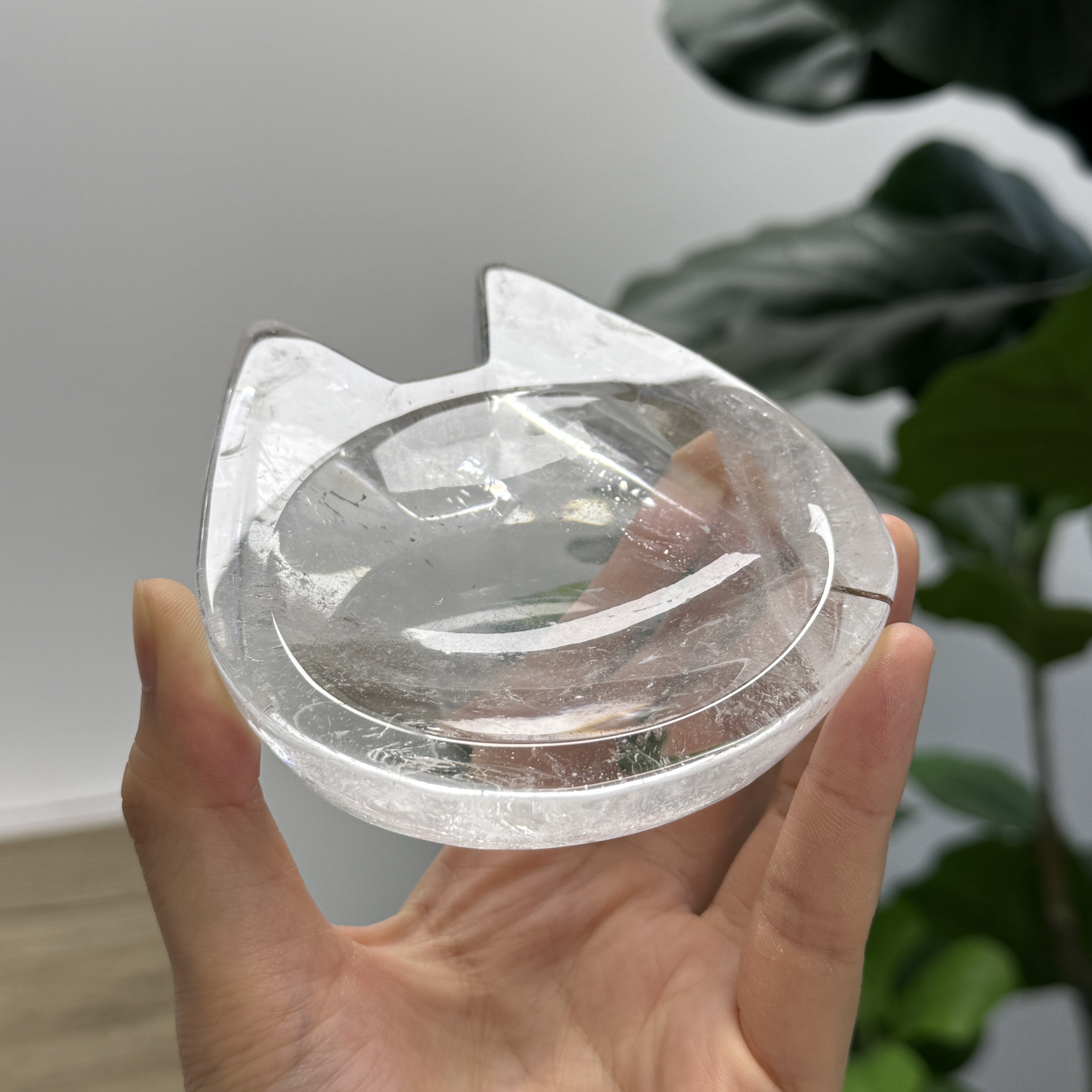 高品質白水晶碟  WD2068