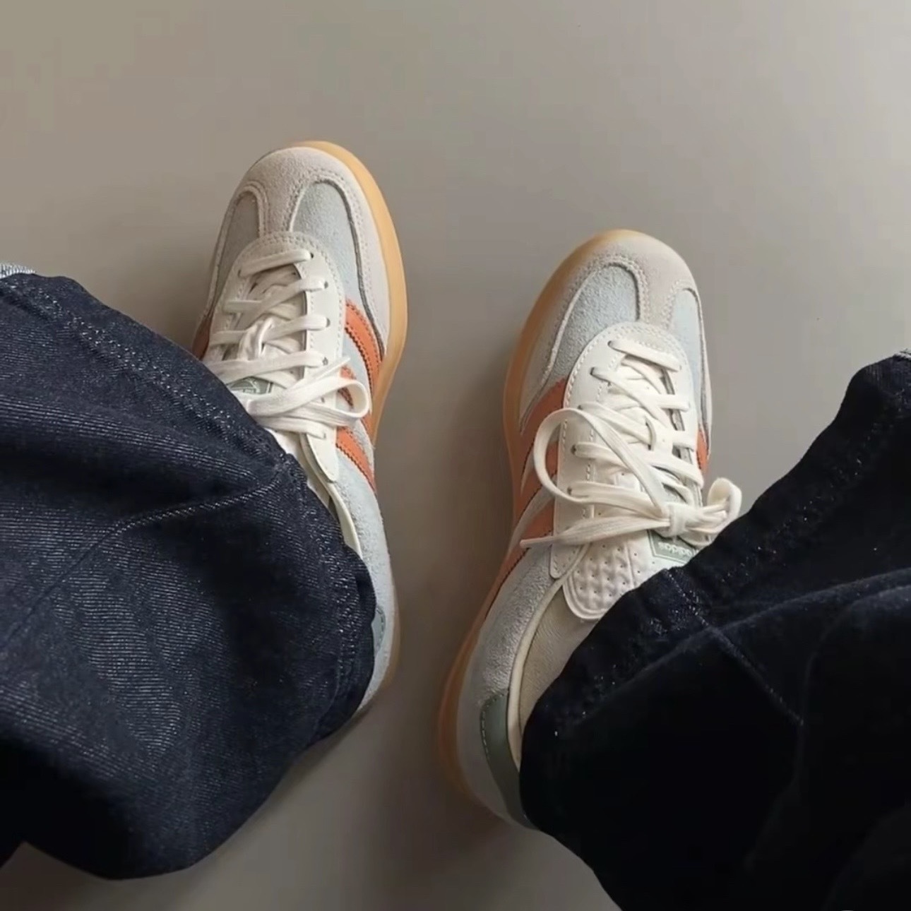 ADIDAS GAZELLE INDOOR 抹茶綠 綠橘 灰橘 焦糖底 休閒 中性 JQ0011