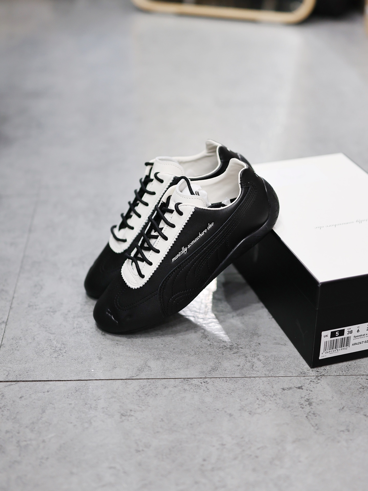 Noafterno x PUMA Speedcat Black 全黑聯名休閒鞋