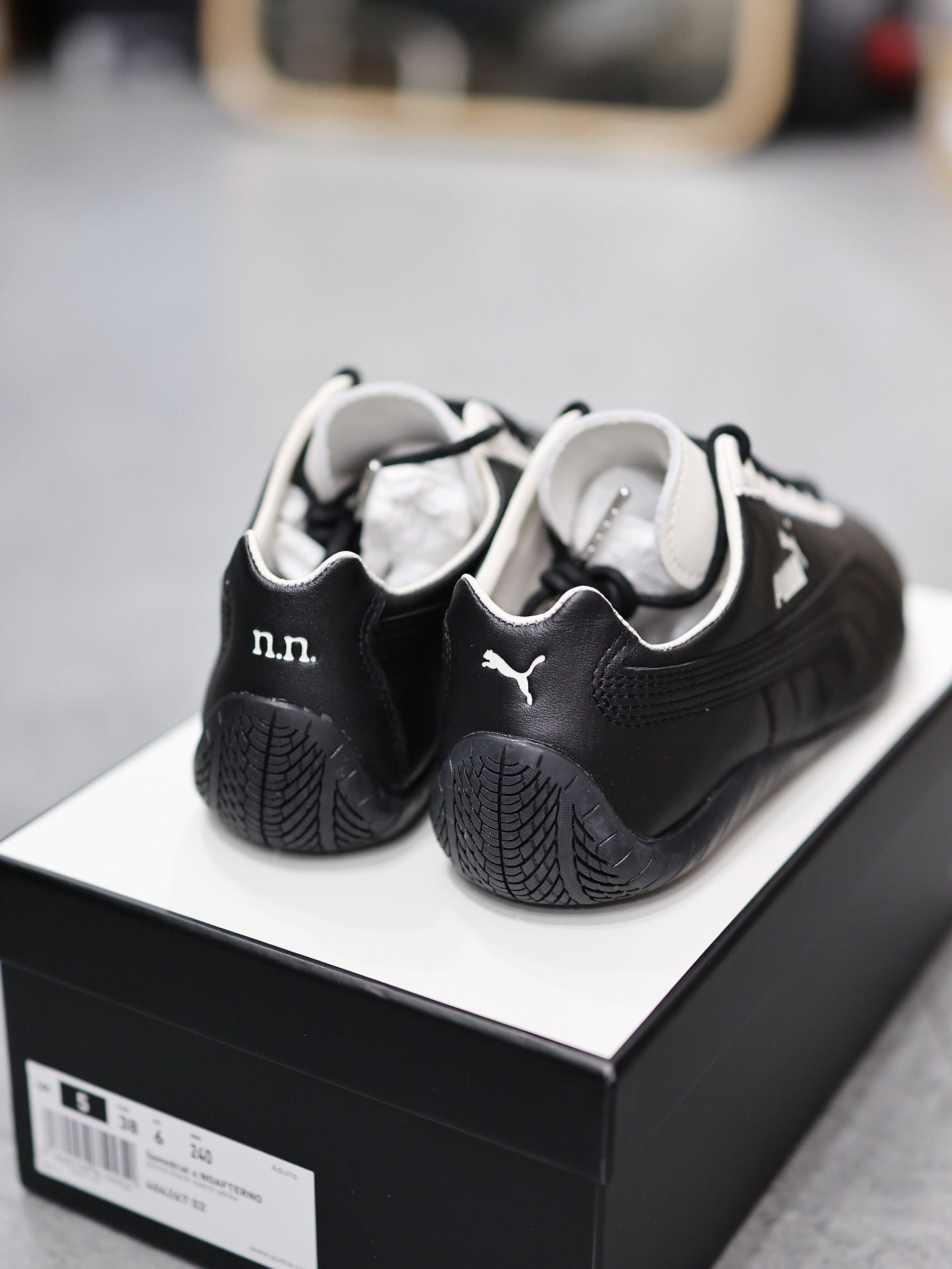 Noafterno x PUMA Speedcat Black 全黑聯名休閒鞋
